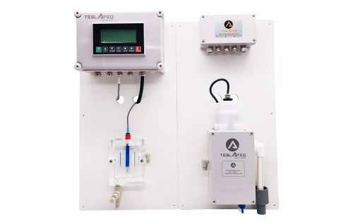 pH, Chlorine and Turbidity online TMC102 + TPS101 + TCO101 + TTS101