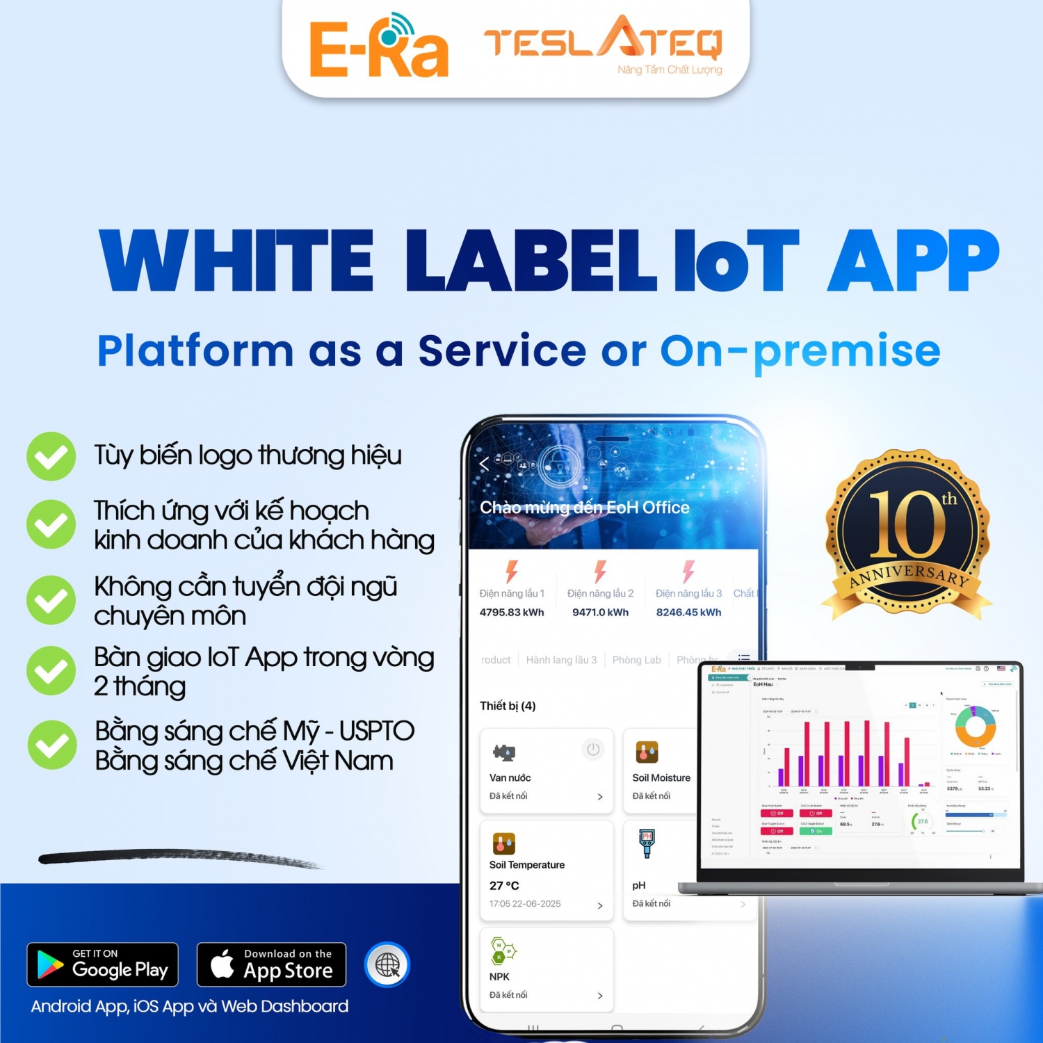 White Label IoT App (iOS, Android)