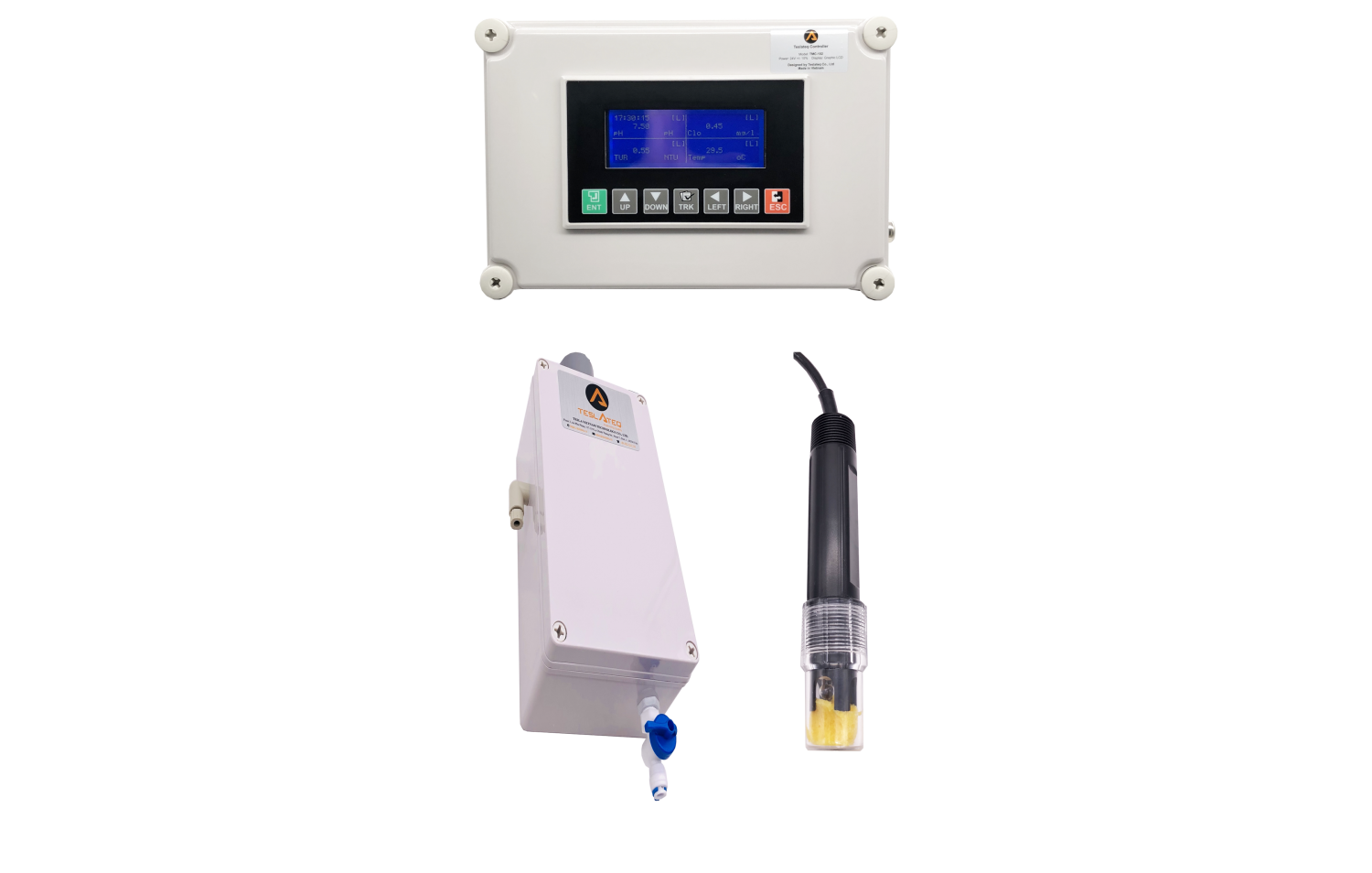 Aquaculture solution: pH, ORP, Sanlinty, ORP ...